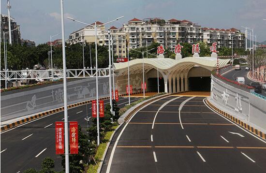中國大陸第三條公路海底隧道試通車(chē)